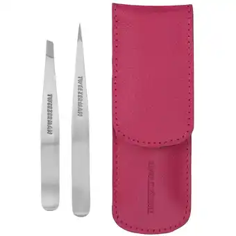 Douglas Tweezerman Petite Tweeze Set with Case - Pink aanbieding
