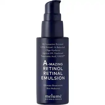 Douglas melumé A-mazing Retinol Retinal Emulsion aanbieding