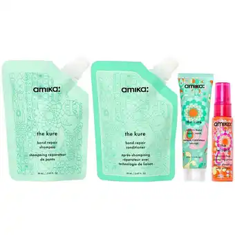 Douglas Amika rescue team hair routine trial set aanbieding