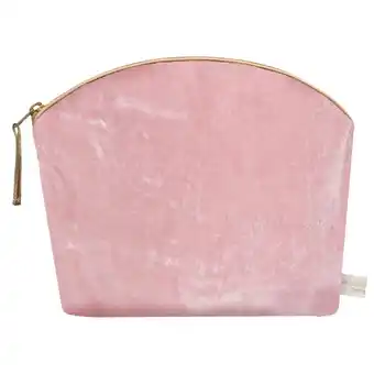 Douglas Holistic Silk LAVENDER MAKE UP BAG ROSE SILK VELVET aanbieding