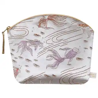 Douglas Holistic Silk LAVENDER MAKE UP BAG SILVER FISH aanbieding
