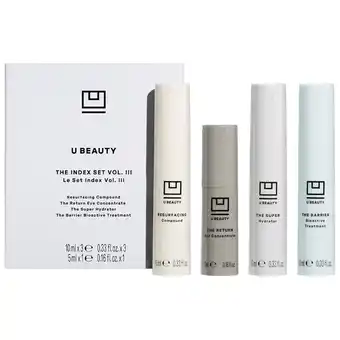 Douglas U BEAUTY The Index Set Vol. III aanbieding