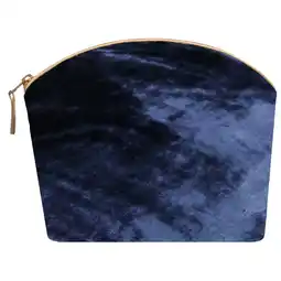 Douglas Holistic Silk LAVENDER MAKE UP BAG NAVY SILK VELVET aanbieding