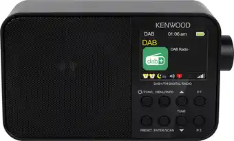 Coolblue Kenwood CR-M30DAB Zwart aanbieding