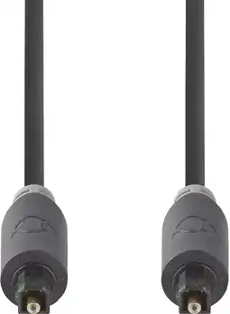Coolblue Nedis Optische Kabel 2 Meter Grijs aanbieding