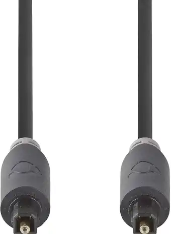 Coolblue Nedis Optische Kabel 2 Meter Grijs aanbieding