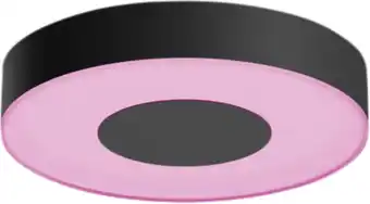 Coolblue Philips Hue Infuse M plafondlamp White and Color Zwart aanbieding