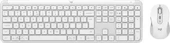 Coolblue Logitech MK950 Signature Slim Draadloze Toetsenbord en Muis Combo Qwerty Wit aanbieding