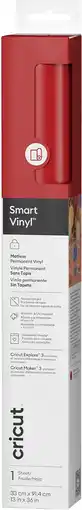 Coolblue Cricut Smart Vinyl Permanent Rood 33x91cm aanbieding