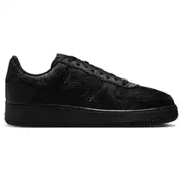 Foot Locker Nike Air Force Sneakers Heren - Zwart - Maat 40.5 - Leer aanbieding