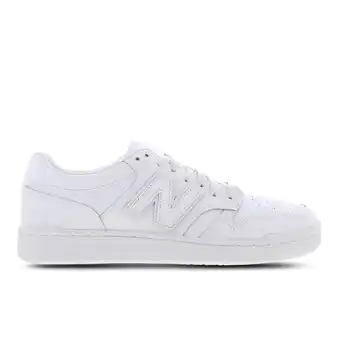 Foot Locker New Balance 480 Sneakers Heren - Wit - Maat 42 - Leer aanbieding