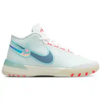 Foot Locker Nike LeBron Sneakers Heren - Wit - Maat 40 - Mesh/Synthetisch aanbieding