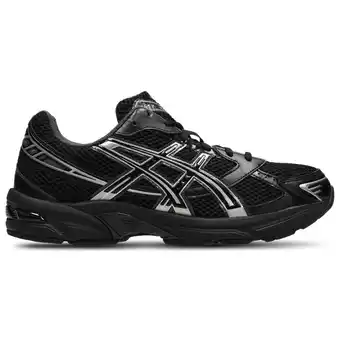 Foot Locker Asics GEL-1130 Sneakers Heren - Zwart - Maat 41.5 - Mesh/Synthetisch aanbieding