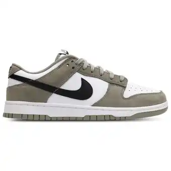 Foot Locker Nike Dunk Sneakers Heren - Grijs - Maat 41 - Leer aanbieding