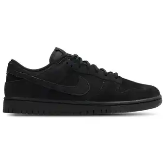 Foot Locker Nike Dunk Sneakers Heren - Zwart - Maat 40 - Leer aanbieding