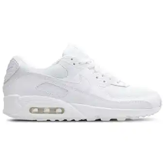 Foot Locker Nike Air Max 90 Sneakers Heren - Wit - Maat 39 - Mesh/Synthetisch aanbieding