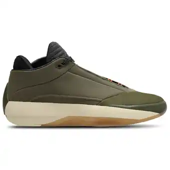 Foot Locker Jordan Dawn Sneakers Heren - Olijf - Maat 40 - Leer aanbieding