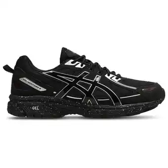 Foot Locker Asics GEL-VENTURE Sneakers Heren - Zwart - Maat 45 - Leer aanbieding