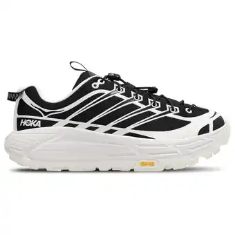Foot Locker Hoka Mafate Three2 Wordmark Sneakers Heren - Zwart - Maat 40 - Mesh/Synthetisch aanbieding