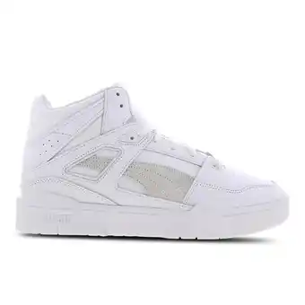 Foot Locker Puma Slipstream Sneakers Heren - Wit - Maat 46 - Leer aanbieding