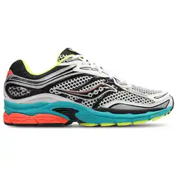 Foot Locker Saucony Progrid Omni 9 Sneakers Heren - Zilver - Maat 44 - Mesh/Synthetisch aanbieding