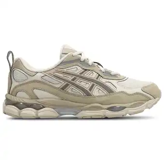 Foot Locker Asics GEL-NYC Sneakers Heren - Grijs - Maat 40 - Suède aanbieding