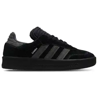 Foot Locker Adidas Samba Sneakers Heren - Zwart - Maat 40 2/3 - Leer aanbieding