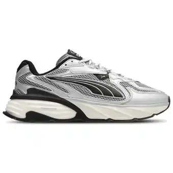 Foot Locker Puma Fade Nitro Ls Sneakers Heren - Zilver - Maat 39 - Mesh/Synthetisch aanbieding