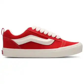 Foot Locker Vans Knu Skool Sneakers Heren - Rood - Maat 40 - Suède aanbieding