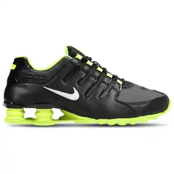 Foot Locker Nike Shox Sneakers Heren - Zwart - Maat 40 - Mesh/Synthetisch aanbieding