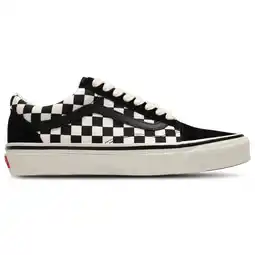Foot Locker Vans Old Skool Sneakers Heren - Zwart - Maat 40 - Leer, Textil aanbieding