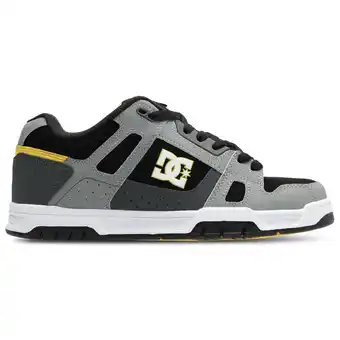 Foot Locker DC Shoes Stag Sneakers Heren - Zwart - Maat 39 - Leer aanbieding