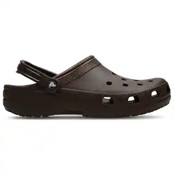 Foot Locker Crocs Classic Slippers en Sandalen Heren - Bruin - Maat 39-40 - Rubber aanbieding