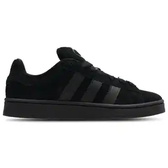 Foot Locker Adidas Campus Sneakers Heren - Zwart - Maat 40 - Suède aanbieding
