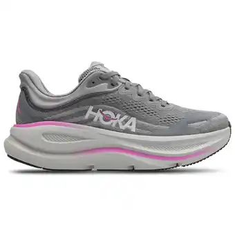 Foot Locker Hoka Bondi 9 Sneakers Dames - Zilver - Maat 36 - Mesh/Synthetisch aanbieding