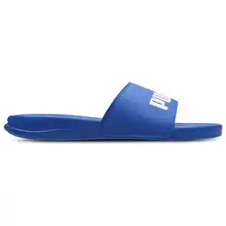 Foot Locker Puma Popcat20 Slippers en Sandalen Heren - Blauw - Maat 39 - Plastic aanbieding