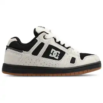 Foot Locker DC Shoes Stag Peuterschoenen - Wit - Maat 32 - Leer aanbieding