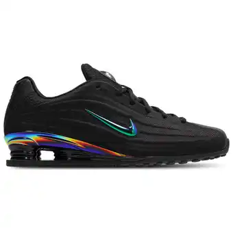 Foot Locker Nike Shox Sneakers Dames - Zwart - Maat 36.5 - Nylon aanbieding