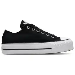Foot Locker Converse Ctas Lift Ox Sneakers Dames - Zwart - Maat 39 - Canvas aanbieding