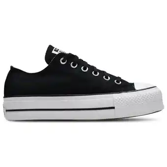Foot Locker Converse Ctas Lift Ox Sneakers Dames - Zwart - Maat 39 - Canvas aanbieding