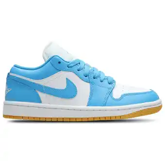 Foot Locker Jordan Aj1 Low Sneakers Dames - Wit - Maat 37.5 - Mesh/Synthetisch aanbieding