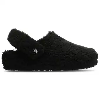 Foot Locker Crocs Cozzzy Slipper Slippers en Sandalen Peuter - Zwart - Maat 32-33 - Thermoplastische aanbieding