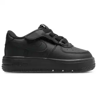Foot Locker Nike Air Force Babyschoenen - Zwart - Maat 17 - Leer aanbieding