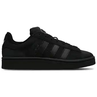 Foot Locker Adidas Campus Kindersneakers - Zwart - Maat 36 - Suède aanbieding