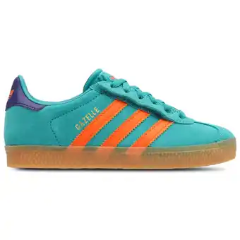 Foot Locker Adidas Gazelle Peuterschoenen - Groen - Maat 32 - Suède aanbieding