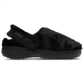 Foot Locker Crocs Classic Slippers en Sandalen Dames - Zwart - Maat 36-37 - Plastic aanbieding