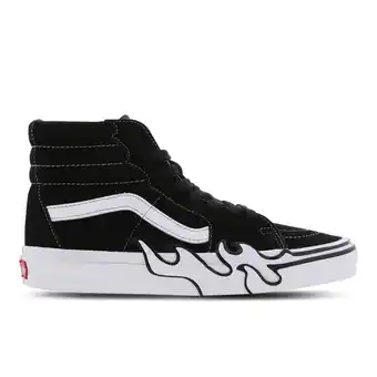 Foot Locker Vans SK8-Hi Sneakers Dames - Zwart - Maat 42 - Textil aanbieding