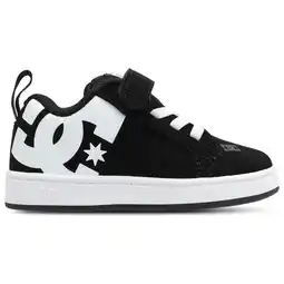 Foot Locker DC Shoes Court Graffik Babyschoenen - Zwart - Maat 22 - Suède aanbieding