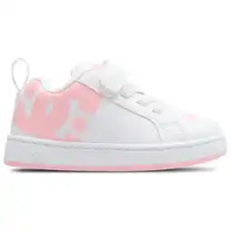 Foot Locker DC Shoes Court Graffik Babyschoenen - Wit - Maat 22 - Suède aanbieding