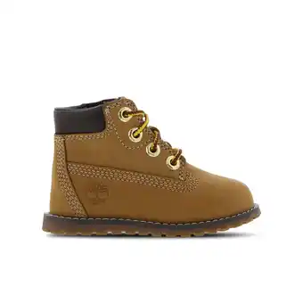 Foot Locker Timberland Pokey Pine 6 Babyschoenen - Beige - Maat 21 - Leer aanbieding